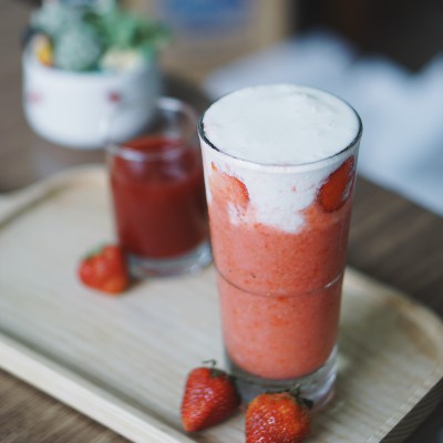 Strawberry Cloud Smoothie